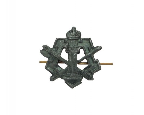 Эмблема петличная металлическая ФСИН защитная