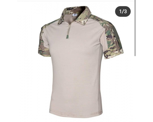 Рубашка боевая Tactical G4 Мультикам кор.рукав стрейч