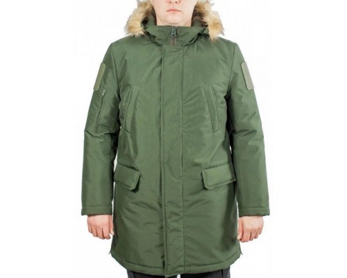 Куртка зимняя Аляска офисная зеленная